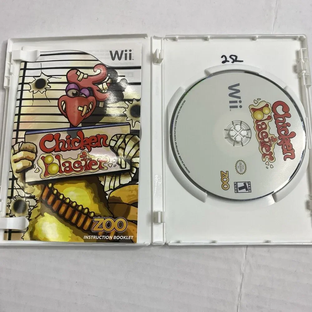 Wii Indiana Jones, Lego Harry Potter, Up, Chicken Blaster Game Lot Of 4 Tested